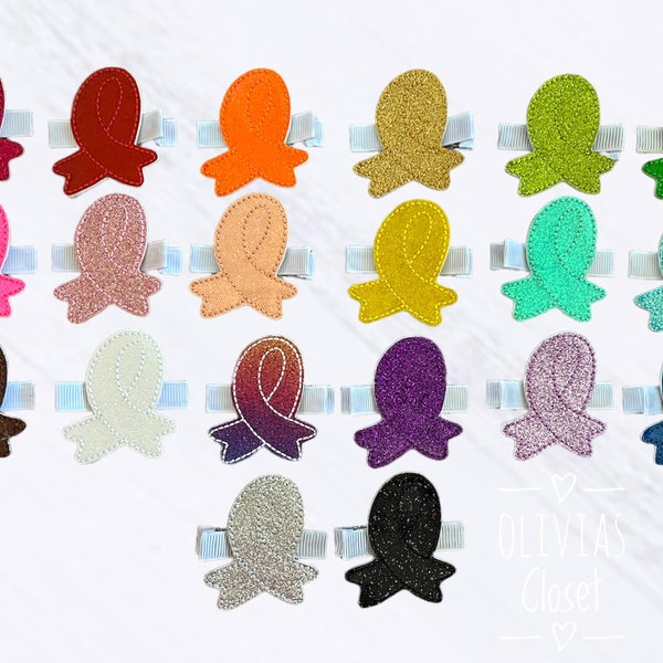 Ribbon Hair Clip Etsy