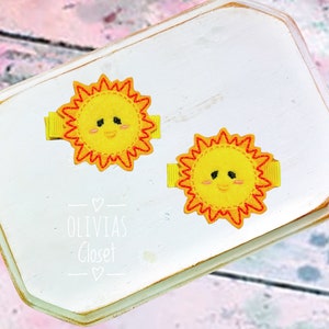Sunshine hair clip