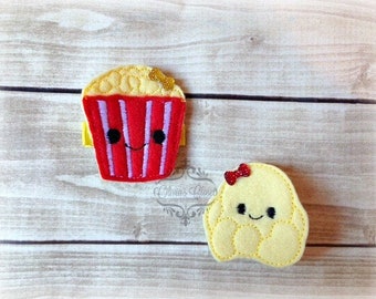 Popcorn hair clip