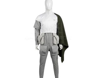Book of Boba Fett Flight Suit Cosplay Costume | Mandalorian Inspired Jumpsuit | Star Wars Bounty Hunter Outfit | Halloween Costume
