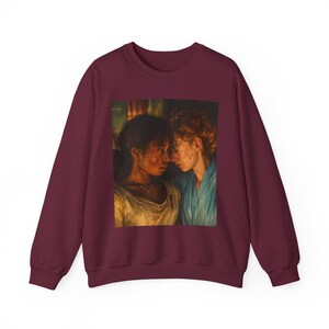 Claudia & Madeline Gothic Crewneck Sweatshirt | Interview With the Vampire Inspired Sweater | Dark Romance Vampire Apparel image 3