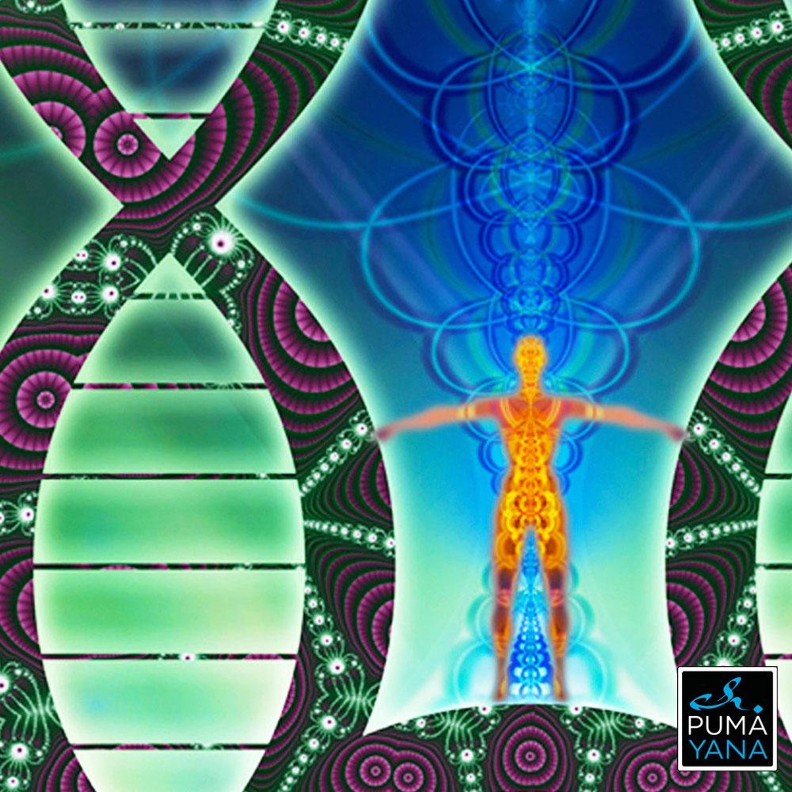 Human Alchemy Art Print Canvas Spiritual Meditation Etsy