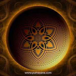 Solar Moon Mandala Tapestry: Sacred Geometry Wall Hanging for Yoga