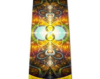 Hot Yoga Mat: Abundancia, Yoga, Pilate, Gym Mat, Thick Non-Slip