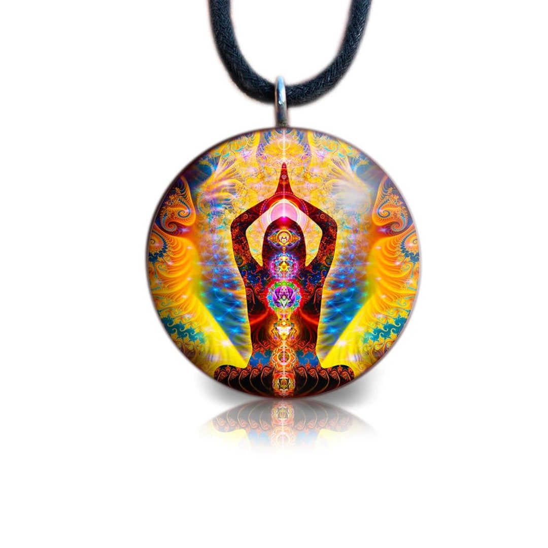 Cosmic Orgone Pendant | Tesla Pendant | EMF Blocker | Chakra