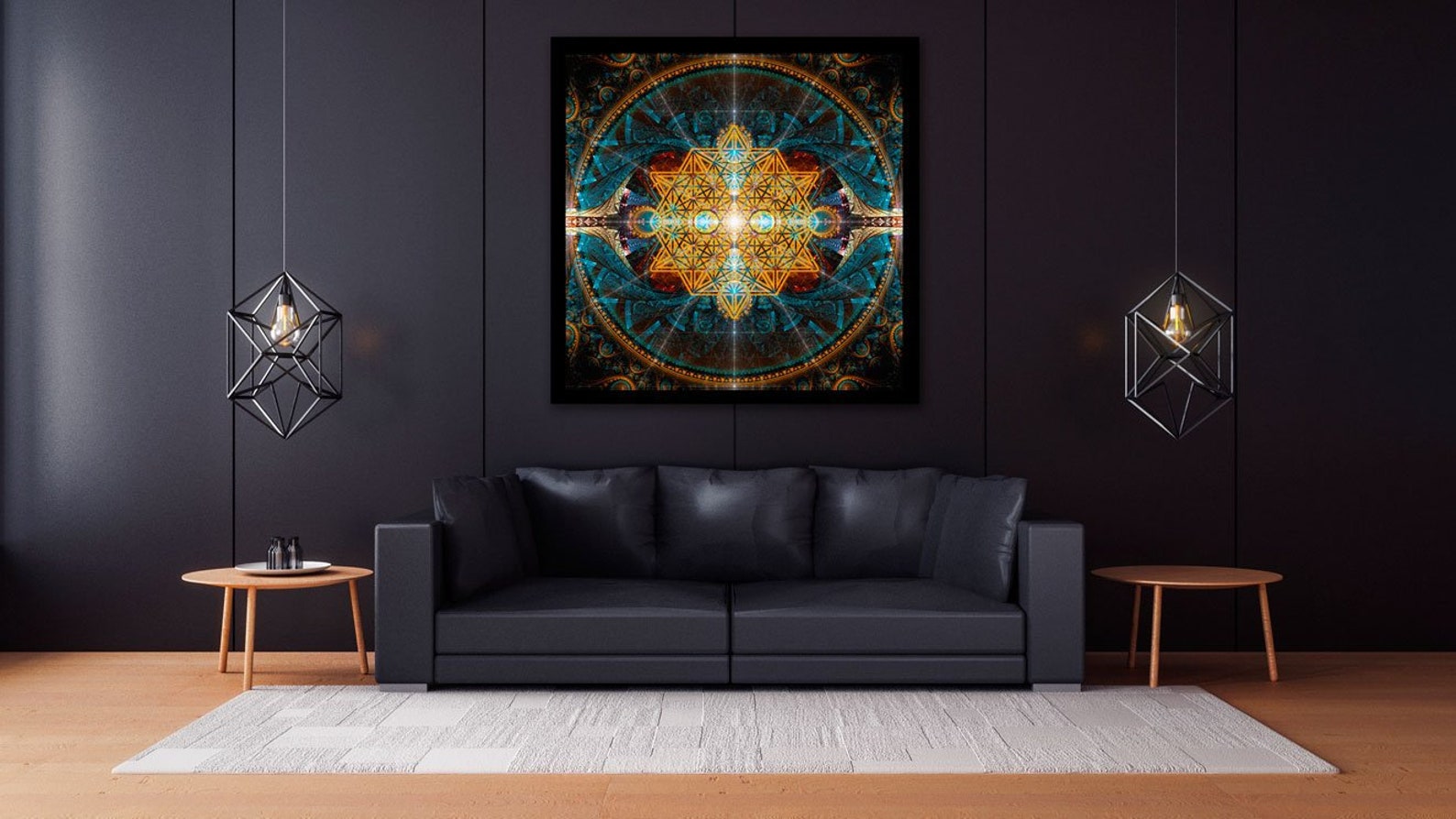 Equilibrium Sacred Geometry Mandala Tapestry Wall Hanging - Etsy