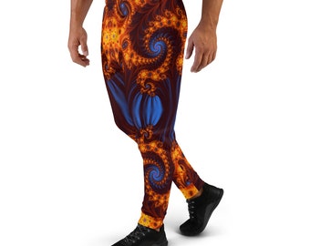 Joggers psicodélicos en espiral: pantalones para festivales rave, ropa de yoga cómoda