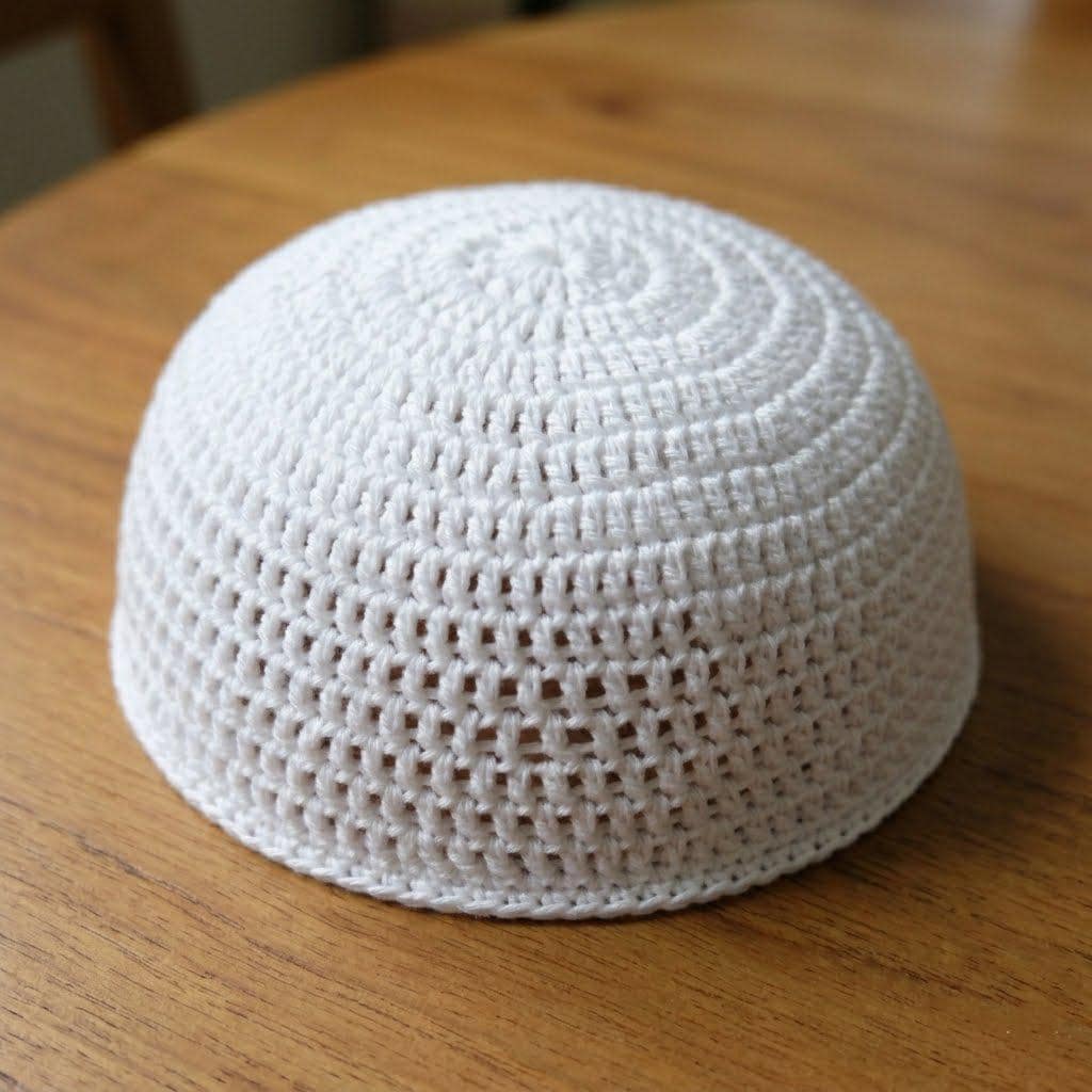 Crochet Prayer Cap Pattern PDF, Namaz Topi Crochet Pattern, Muslim ...