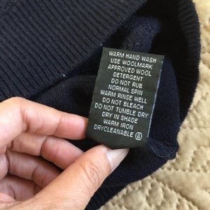Sweter z wełny lyle & scott argyle z lat 90. z logo na rękawie, wyprodukowany w Nowej Zelandii, rozmiar L zdjęcie 10