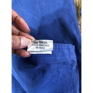 VTG 90s Stubbs Collection westernshirt met buffelknopen Tencel Western XL afbeelding 5