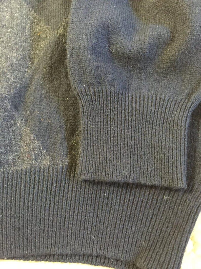 Sweter z wełny lyle & scott argyle z lat 90. z logo na rękawie, wyprodukowany w Nowej Zelandii, rozmiar L zdjęcie 6