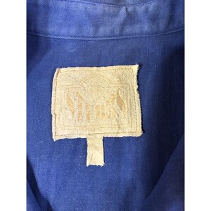 VTG 90s Stubbs Collection westernshirt met buffelknopen Tencel Western XL afbeelding 3