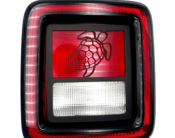 Turtle brake light covers/ fits 2018-25 Jeep Wrangler JL