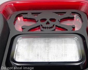 Pirate brake light covers/ fits 2020-2023 Galdiator with led lights