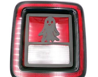 Ghost brake tail light covers/ fits 2018-25 Jeep Wrangler JL