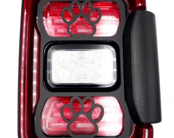 Paw print brake light covers/ fits 2020-2023 Galdiator with led lights
