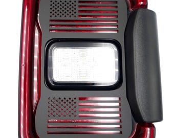 American flag brake light covers/ fits 2020-2023 Galdiator with led lights