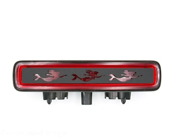 Mermaid 3rd brake light cover/ fits (JL) jeep 2018-2025
