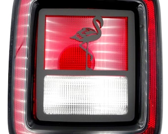Flamingo brake light covers/ fits 2018-25 Jeep Wrangler JL