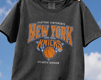 New York Knicks Basketball Tee, Knicks Tshirt, Knicks Shirt, Vintage Knicks Tee, Retro Knicks Top, New York Knicks Tee, Unisex