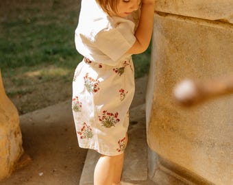 Bermuda botanical fabric