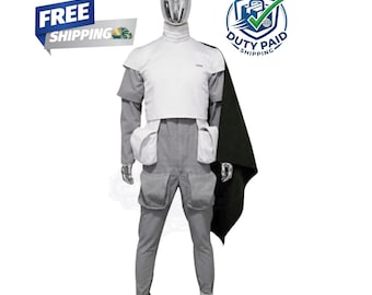 Kostium Boby Fetta z ROTJ z miękkimi częściami | Kostium cosplayowy z mandaloriańskiego kombinezonu lotniczego z filmu Powrót Jedi