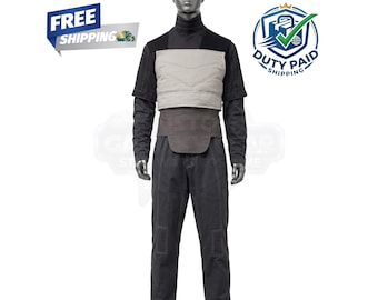 Din Djarin Costume Vest, Mandalorian Inspired Armor, Star Wars Cosplay Outfit