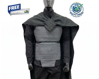 Mandalorian Din Djarin Flight Suit & Armor Vest | Star Wars Cosplay Costume Handmade