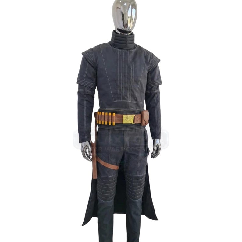 Boba Fett-kostym | Star Wars Cosplay-dräkt | Mandalorian-rustning | Handgjord Halloween-kostym bild 2