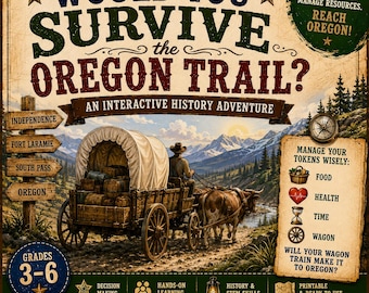 Would You Survive the Oregon Trail? | Oregon Trail Simulation, History Activity