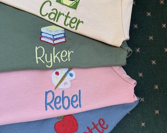 Personalized Back to School Long Sleeve Shirt