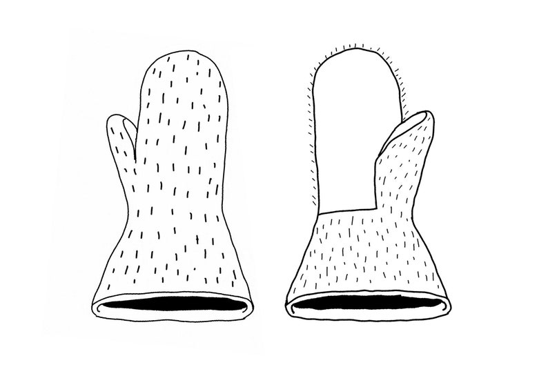 Fur Mittens PDF Sewing Pattern Gauntlets With Leather Palm Etsy Fur Mittens PDF Sewing Pattern Gauntlets With Leather Palm Etsy