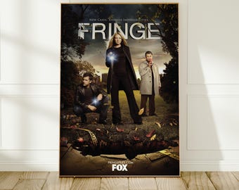 Fringe Series Poster | TV Show Art Print | Wall Decor