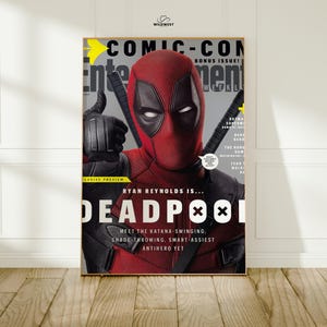 Deadpool-filmaffisch | Filmkonsttryck | Väggdekor Design 3