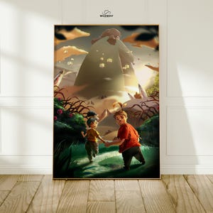 Det krävs två spelposter | Konsttryck med videospel | Väggdekor