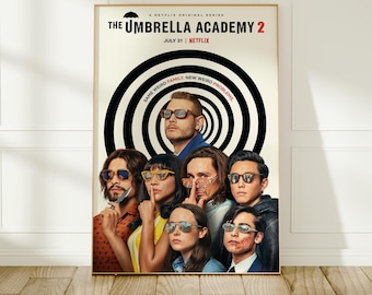 The Umbrella Academy Series Poster | TV Show Art Print | Wall Decor