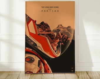 The Martian Movie Poster | Film Art Print | Wall Decor