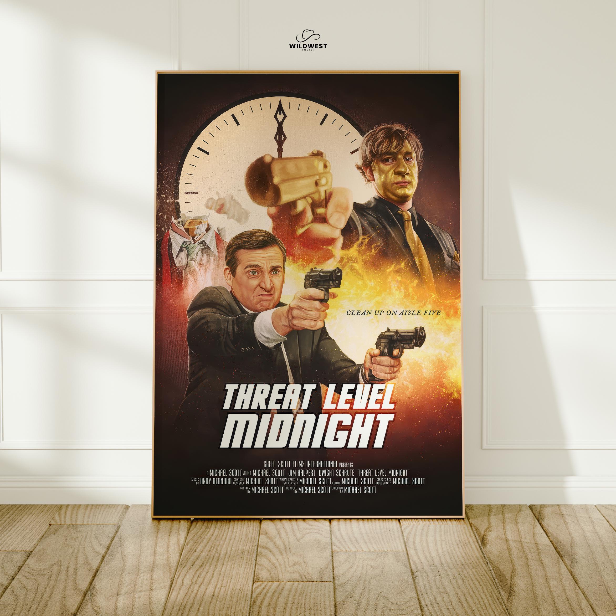 Threat Level Midnight Poster - Etsy