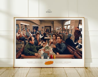 Seinfeld Series Poster | TV Show Art Print | Wall Decor