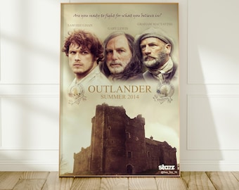 Outlander Series Poster | TV Show Art Print | Wall Decor