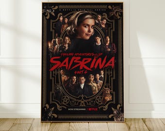 Chilling Adventures of Sabrina Series Poster | TV Show Art Print | Wall Decor