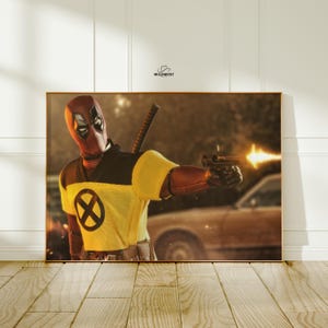 Deadpool-filmaffisch | Filmkonsttryck | Väggdekor bild 8