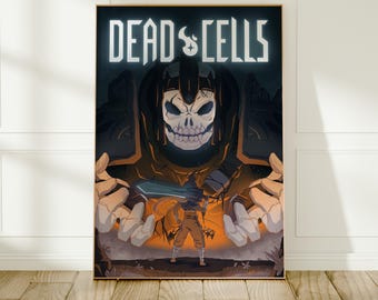 Dead Cells Game Poster | Video Game Art Print | Wall Decor