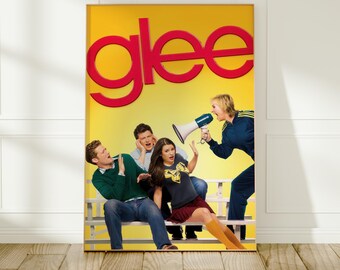 Glee Series Poster | TV Show Art Print | Wall Decor