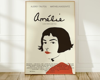 Amelie Movie Poster | Film Art Print | Wall Decor