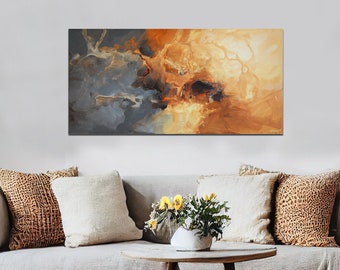 Modern Original Acrylic Painting, Abstract Art and Wall Decor by Osnat