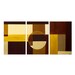 Etsy listing thumbnail: Large Geometric Abstract Painting: Modern Canvas Wall Art