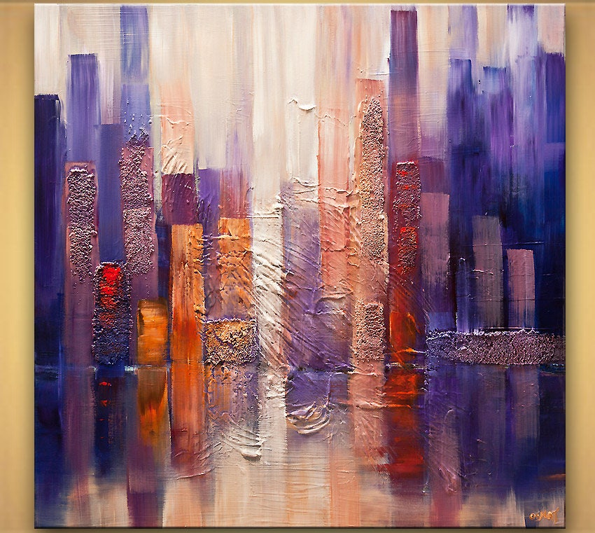 Canvas Art Stretched Embellished & ReadytoHang Print Etsy