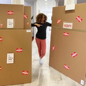 Colorful Textured Abstract Painting Set: 9-Piece Canvas Art image 4