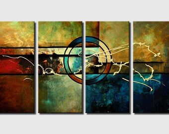 Large Contemporary Painting, Modern Art and Wall Decor on Canvas by Osnat - MADE-TO-ORDER